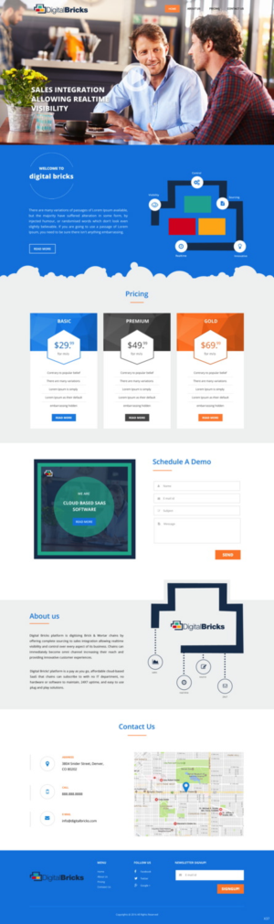 Landing Page Design by pb for this project | Design: #13087979