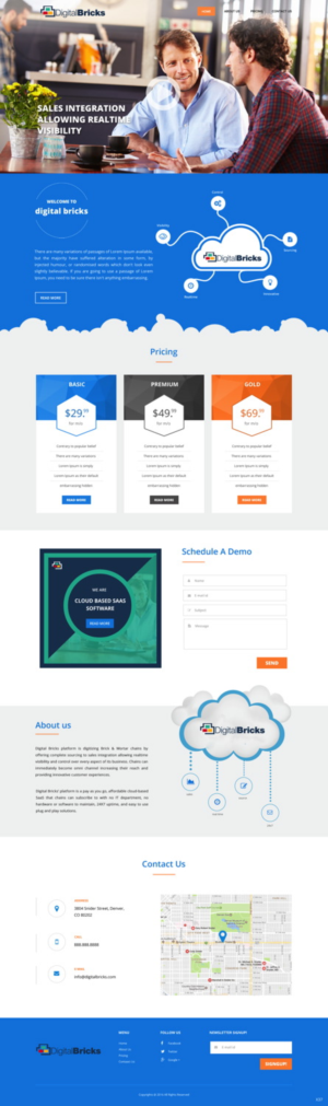 Landing Page Design by pb for this project | Design: #13087981