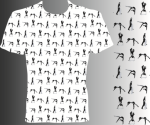 Sports & dance all-over print design for boys and girls 4-8yrs | T-shirt Design by jayneel_s