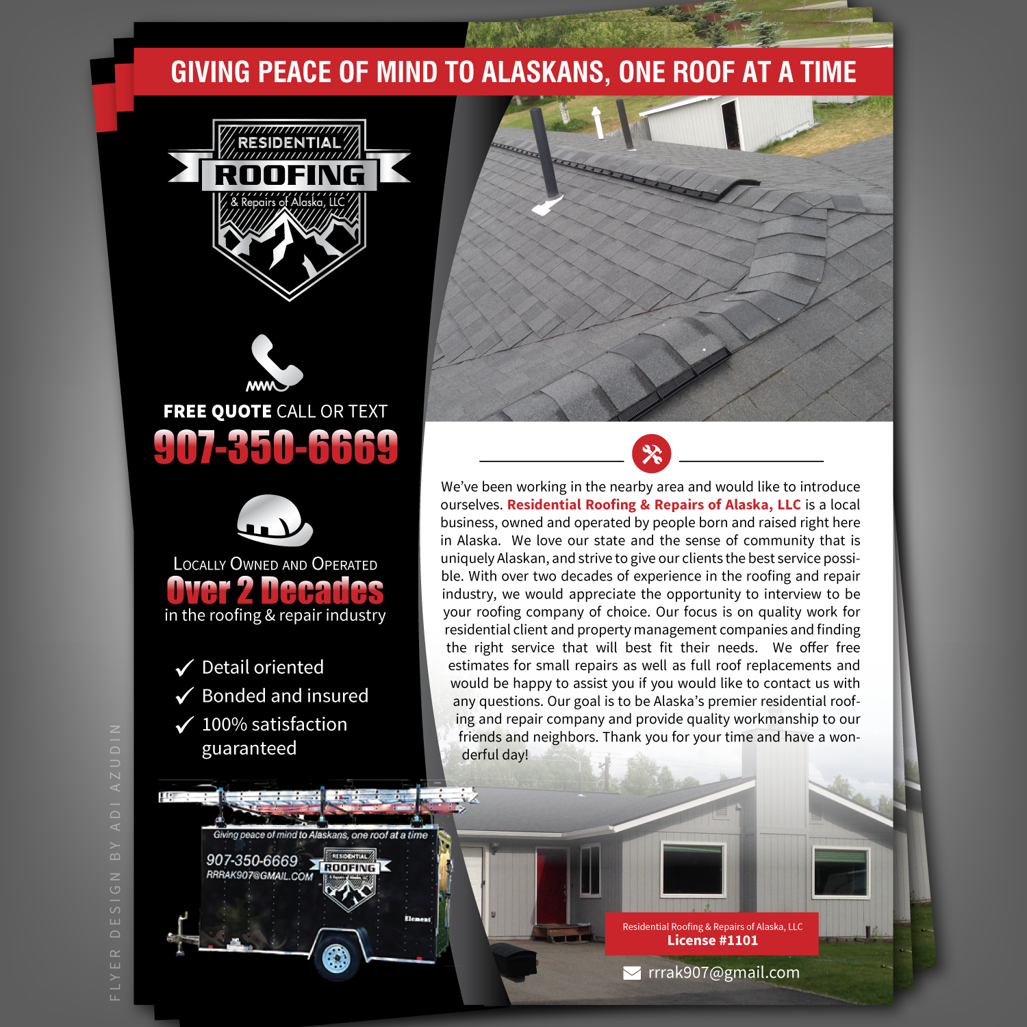 Flyer-Design von adiazudin für RRRAK, LLC | Design #11237721