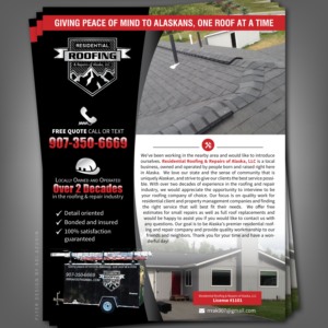 Flyer-Design von adiazudin für RRRAK, LLC | Design #11237721