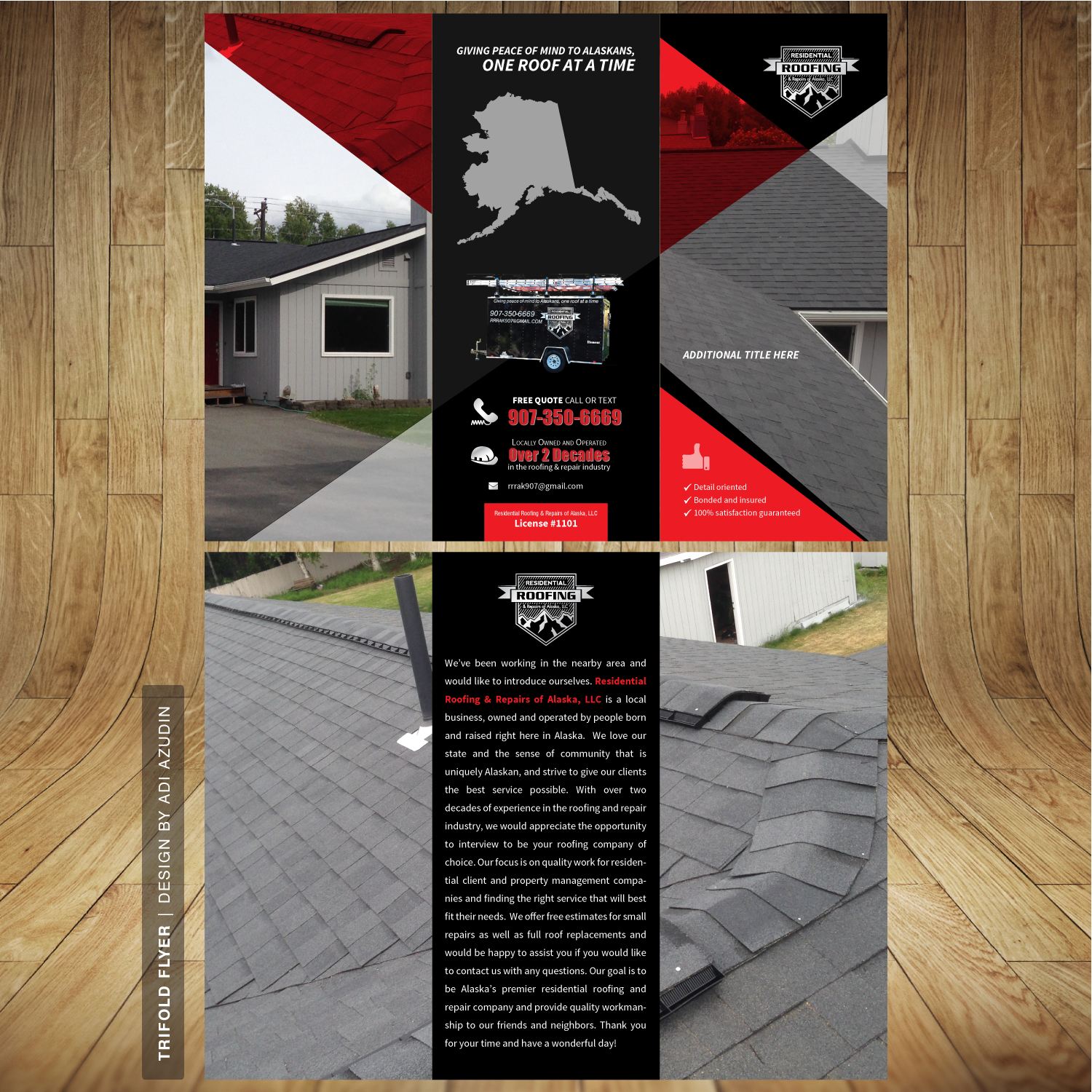 Design de Flyer par adiazudin pour RRRAK, LLC | Design #11295654