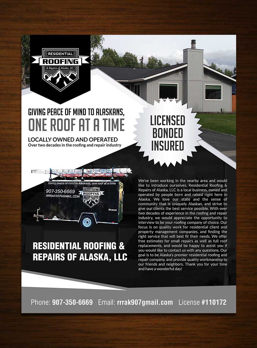 Design de Flyer par creative.bugs pour RRRAK, LLC | Design #11238821