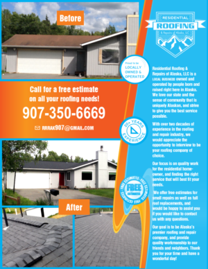roofing flyers