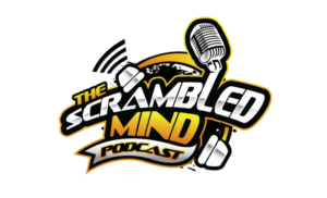 Fun Podcast Logo required "The Scrambled Mind Podcast"