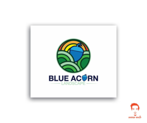 Logo Design by jhunzkie24 for Blue Acorn Landscape | Design: #11244911