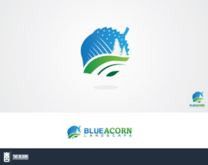Logo Design by ARTMD for Blue Acorn Landscape | Design: #11294893