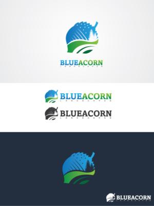 Diseño de Logo por ARTMD para Blue Acorn Landscape | Diseño: #11323254