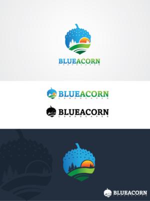 Diseño de Logo por ARTMD para Blue Acorn Landscape | Diseño: #11323255