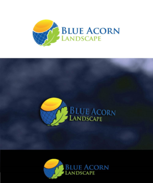 Logo Design by joliau for Blue Acorn Landscape | Design: #11250885