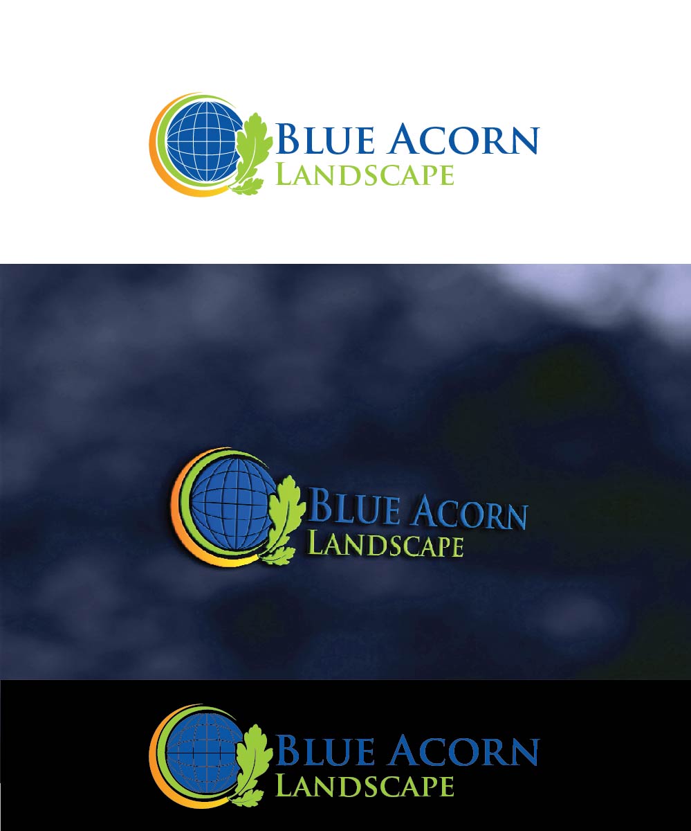 Logo-Design von joliau für Blue Acorn Landscape | Design #11250886