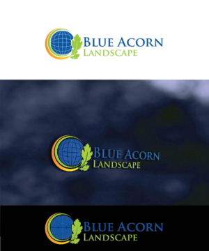 Logo Design by joliau for Blue Acorn Landscape | Design: #11250886