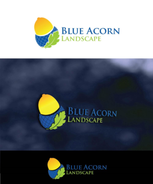 Diseño de Logo por joliau para Blue Acorn Landscape | Diseño: #11253846