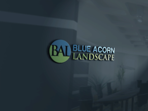 Logo Design by DESIGN Services JK for Blue Acorn Landscape | Design: #11245588