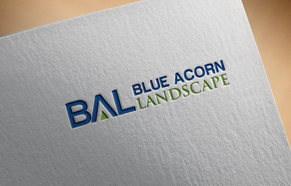 Logo Design by DESIGN Services JK for Blue Acorn Landscape | Design #11245589
