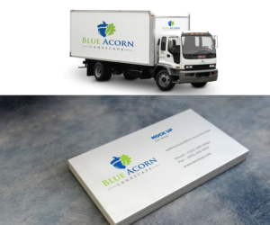 Logo Design by e-art™ for Blue Acorn Landscape | Design: #11257099