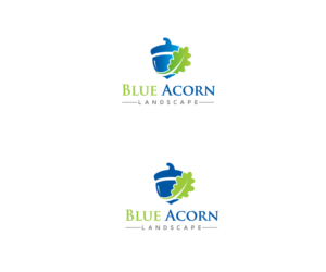 Diseño de Logo por e-art™ para Blue Acorn Landscape | Diseño: #11323292