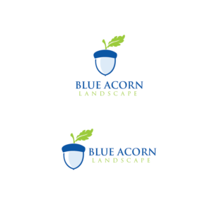 Diseño de Logo por TB Designs para Blue Acorn Landscape | Diseño: #11241047