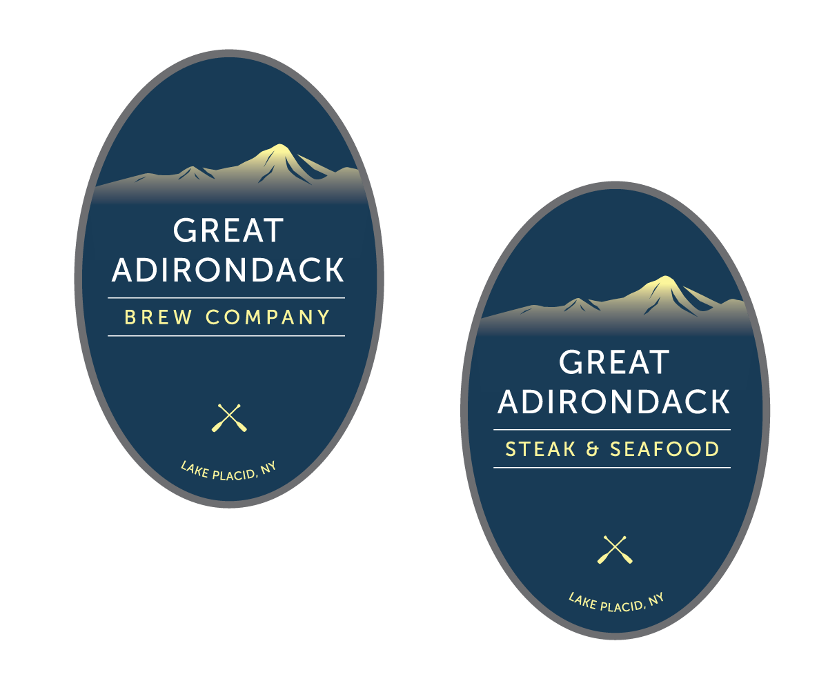 Logo Design by Stacey Madrona for Great Adirondack Steak & Seafood Co. | Design #2364210
