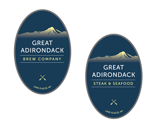Logo Design by Stacey Madrona for Great Adirondack Steak & Seafood Co. | Design: #2364210