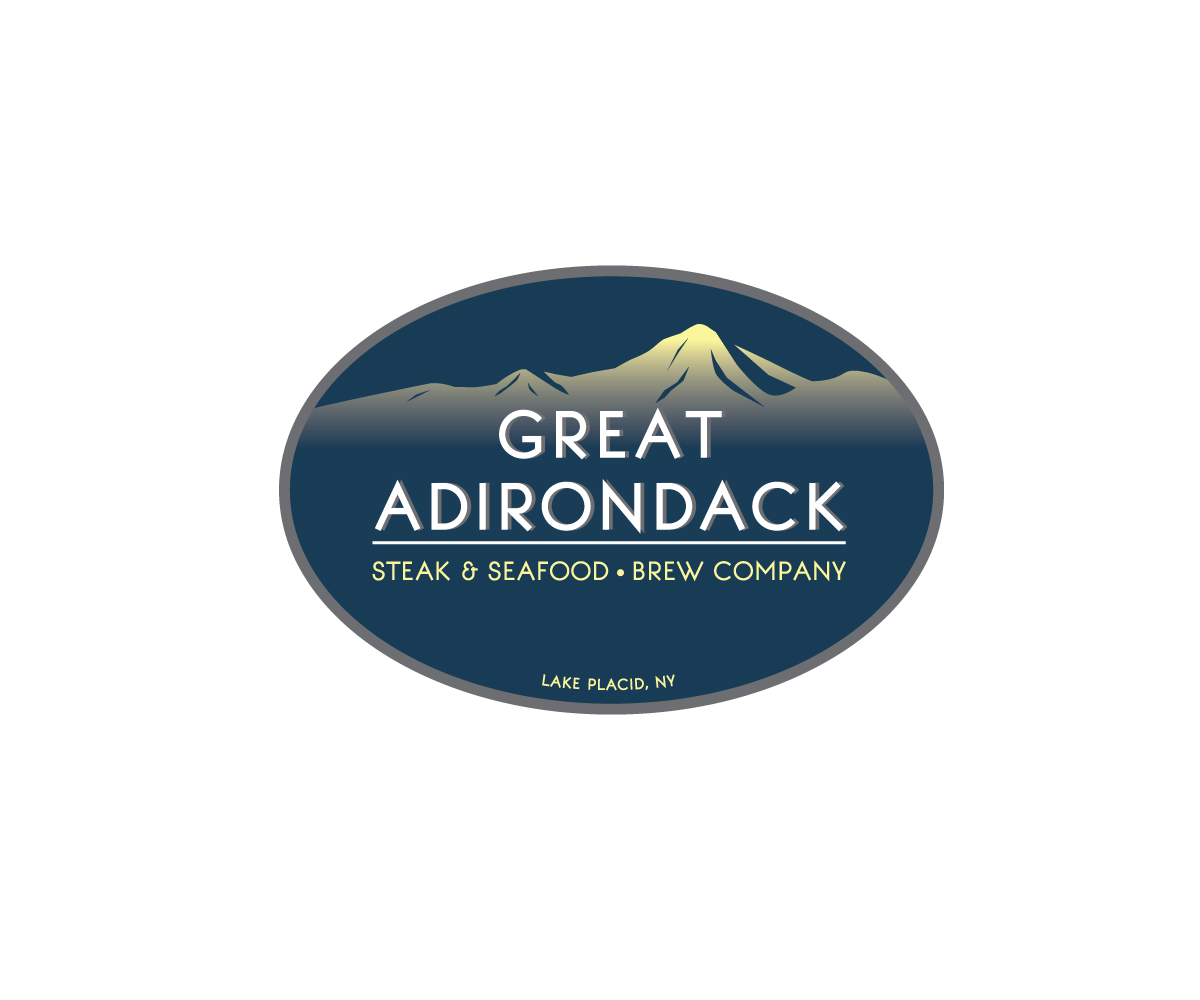 Logo Design by Stacey Madrona for Great Adirondack Steak & Seafood Co. | Design #2364222
