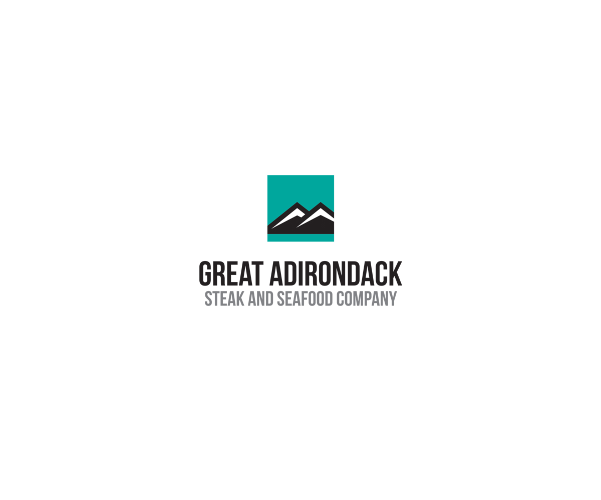 Logo Design by Inharmony for Great Adirondack Steak & Seafood Co. | Design #2331973