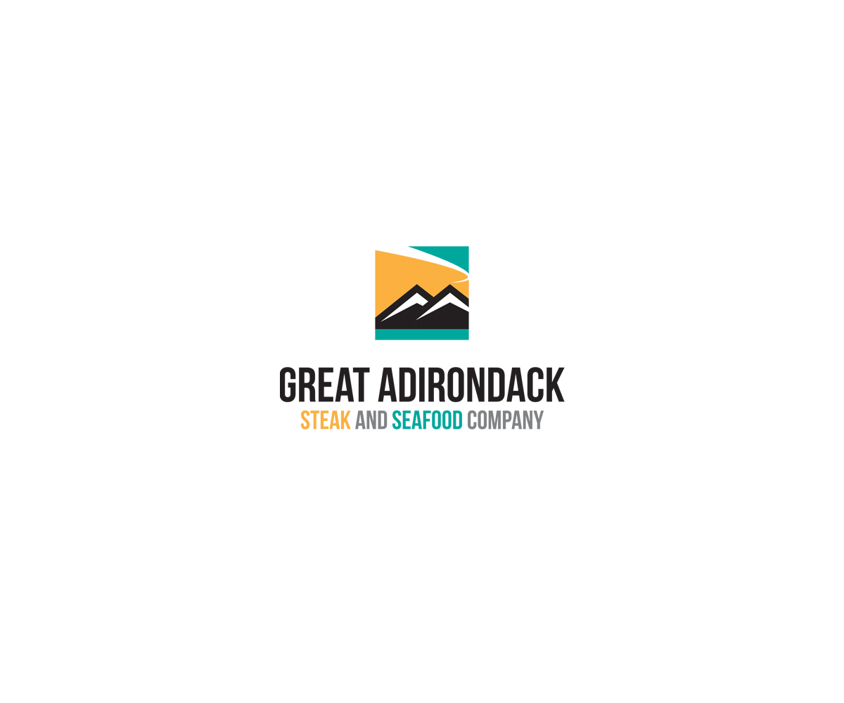 Logo Design by Inharmony for Great Adirondack Steak & Seafood Co. | Design #2331974
