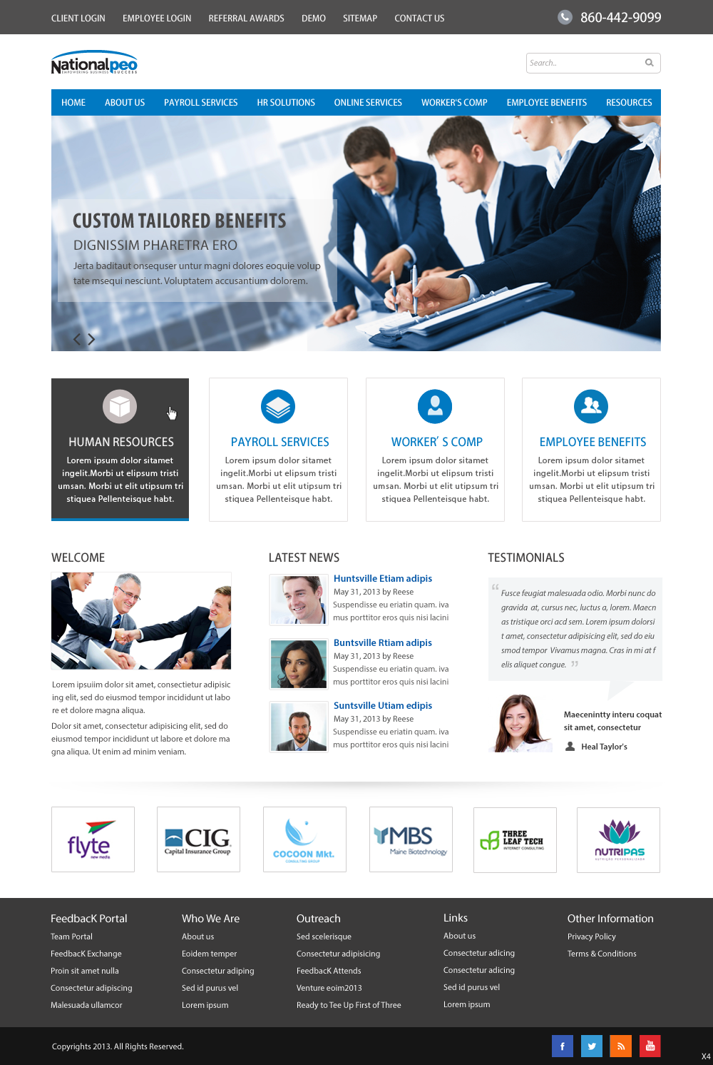 Wordpress Design by pb for Graffx Design | Design #2318971