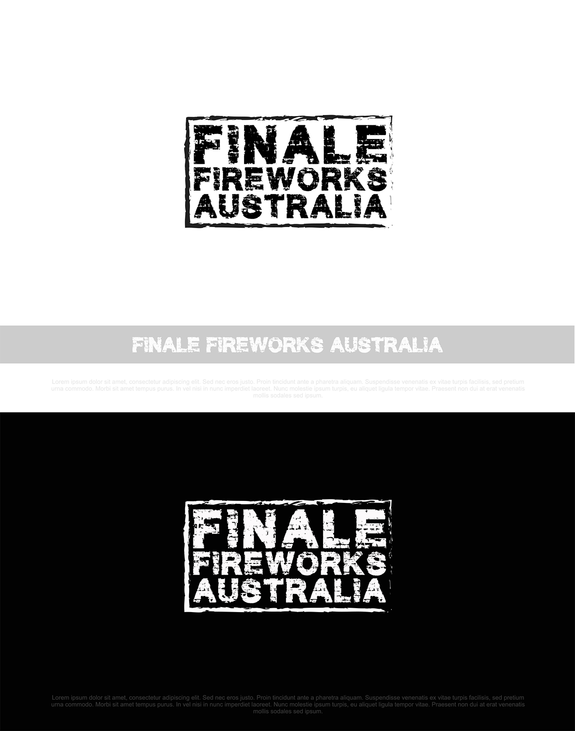 Logo Design by Artnymore for Finale Fireworks Pty Ltd | Design #11336055