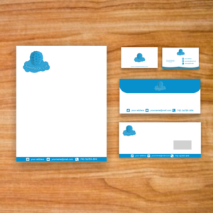 Create a memorable Stationary for Security Software Company