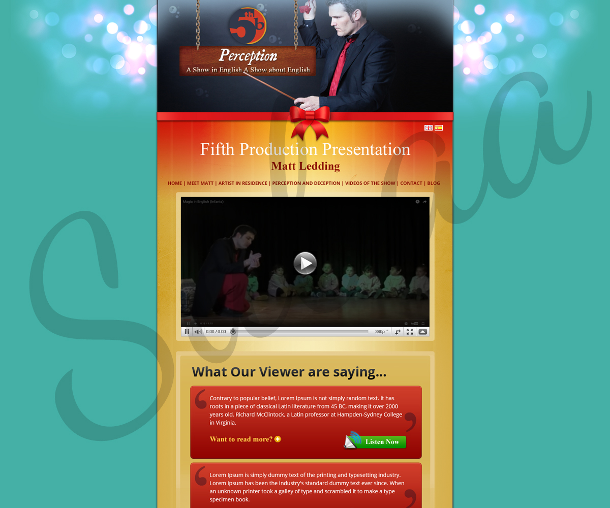 Diseño Web por Subaa para este proyecto | Diseño #11247454