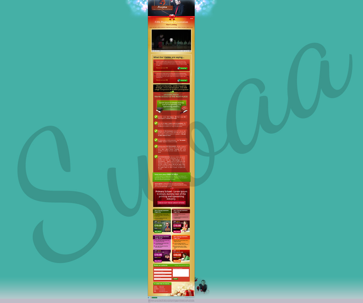 Diseño Web por Subaa para este proyecto | Diseño #11247494