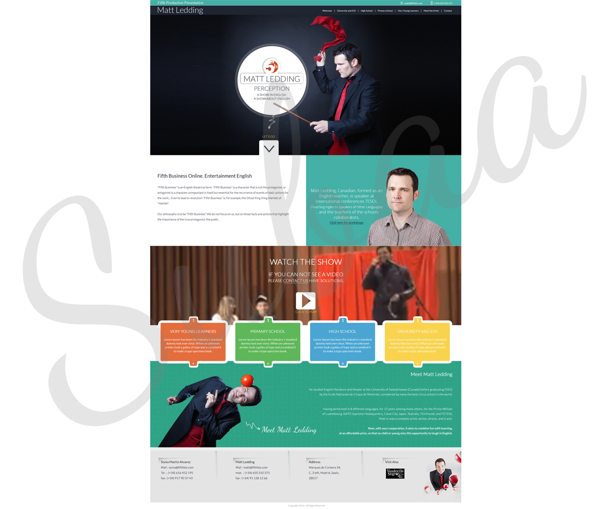 Diseño Web por Subaa para este proyecto | Diseño #11268226