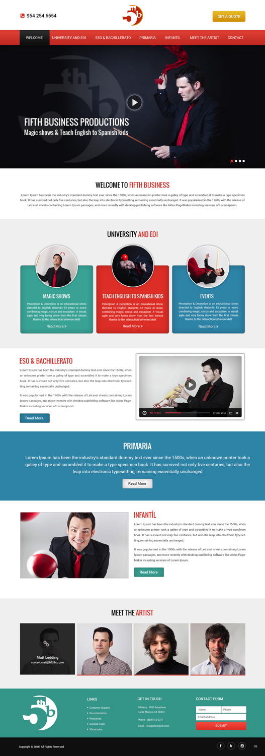 Diseño Web por pb para este proyecto | Diseño #11250882