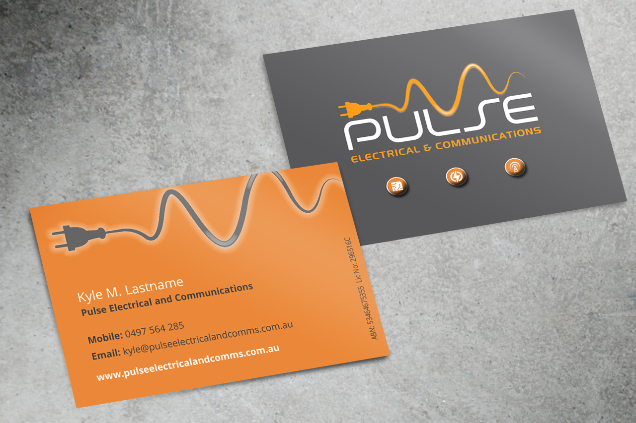 Diseño de Tarjeta de Presentación por andrew3344 para Pulse Electrical and Communications | Diseño #11246289