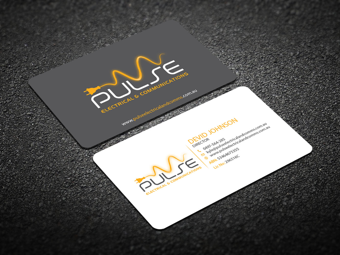 Business Card Design by Verified artistry (Design garden) for Pulse Electrical and Communications | Design #11251091
