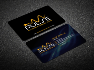 Business Card Design by Verified artistry (Design garden) for Pulse Electrical and Communications | Design: #11251093