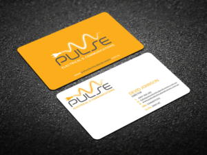 Business Card Design by Verified artistry (Design garden) for Pulse Electrical and Communications | Design: #11251094