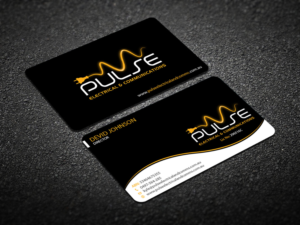 Business Card Design by Verified artistry (Design garden) for Pulse Electrical and Communications | Design: #11251097