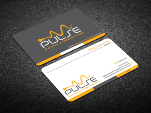Business Card Design by Verified artistry (Design garden) for Pulse Electrical and Communications | Design: #11251098