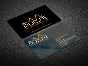 Business Card Design by Verified artistry (Design garden) for Pulse Electrical and Communications | Design: #11251100