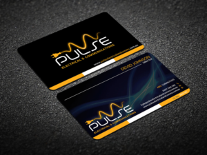 Business Card Design by Verified artistry (Design garden) for Pulse Electrical and Communications | Design: #11251103
