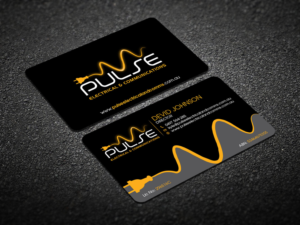 Business Card Design by Verified artistry (Design garden) for Pulse Electrical and Communications | Design: #11251146