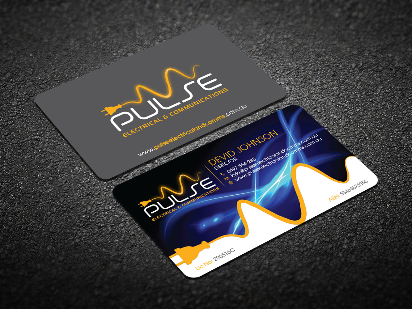 Business Card Design by Verified artistry (Design garden) for Pulse Electrical and Communications | Design #11251148