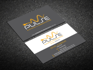 Business Card Design by Verified artistry (Design garden) for Pulse Electrical and Communications | Design: #11251157