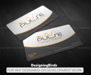 Diseño de Tarjeta de Presentación por Designing Birds para Pulse Electrical and Communications | Diseño #11246200