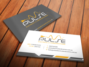 Diseño de Tarjeta de Presentación por primarydesigner2k9 para Pulse Electrical and Communications | Diseño #11243851