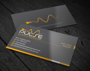 Diseño de Tarjeta de Presentación por Brand aid para Pulse Electrical and Communications | Diseño #11248190