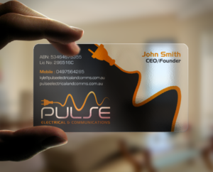 Business Card Design by chandrayaan.creative for Pulse Electrical and Communications | Design: #11248118