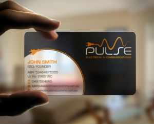 Business Card Design by chandrayaan.creative for Pulse Electrical and Communications | Design: #11248122